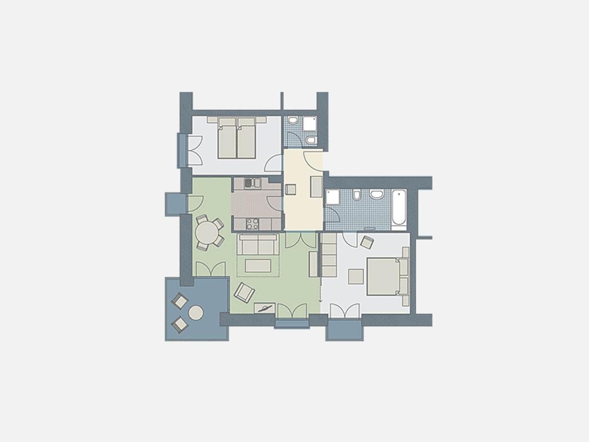 Kaiservillen Heringsdorf - Ferienwohnung Mit 2 Schlafzimmern Und Balkon D212 Esterno foto